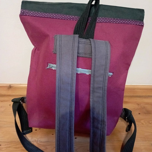 Handmade backpack new multicolor large size