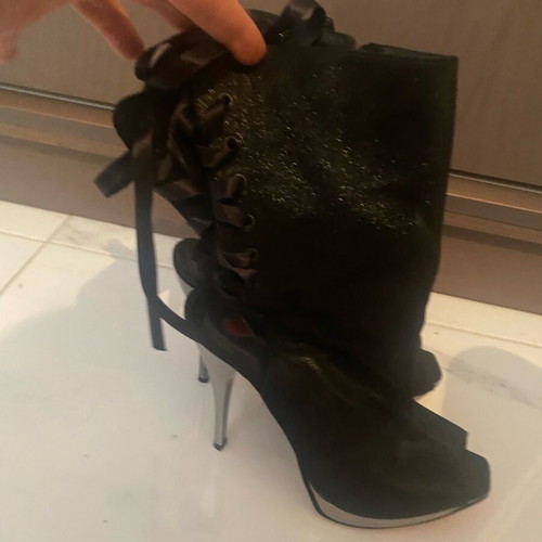 Artisti Romani black sandal boot style new, size 39