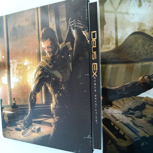 Deus Ex Human Revolution Steelbook used with spine wear