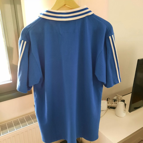 Admiral Men's Athletic Short-Sleeve Polo Shirt Used Blue