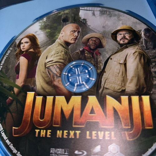 Jumanji The Next Level Blu-ray new, dubbed