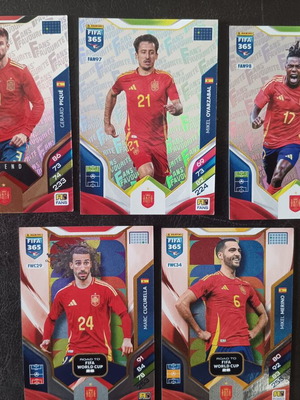 Adrenalyn XL 2026 κάρτες Panini FIFA 365 Εθνική Ισπανίας και Αργεντινής σαν καινούργιες