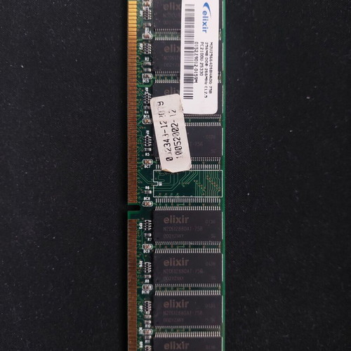 RAM DDR1 memories like new, 4 pieces 256MB for retro computers