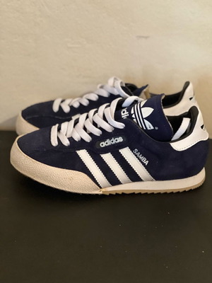 Παπούτσια Adidas Samba καινούργια, σουέντ, μέγεθος 37,1/3, μπλε