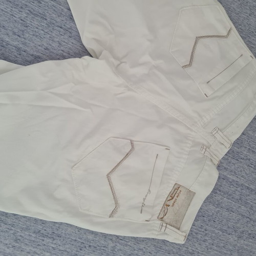Energie men's summer pants size 32 like new, white, straight fit