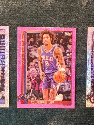 NBA Topps 2025-2026 cards 3 inserts like new