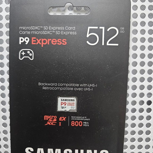 Samsung P9 Express microSDXC Class 10 UHS-I sealed