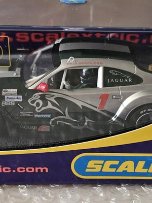 Scalextric Jaguar XKRS Rocketsports No.1 καινούργιο, slot αυτοκίνητο 1:32