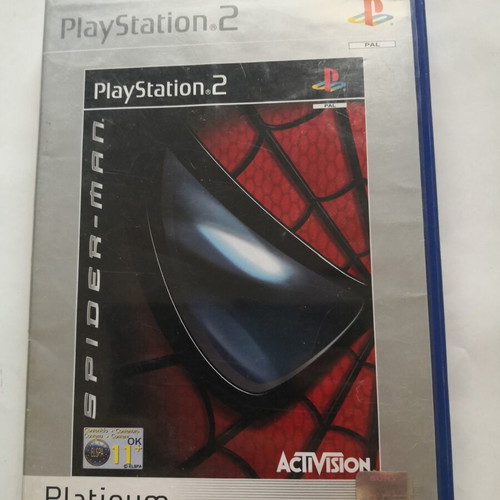 Spiderman PS2 game case without disc