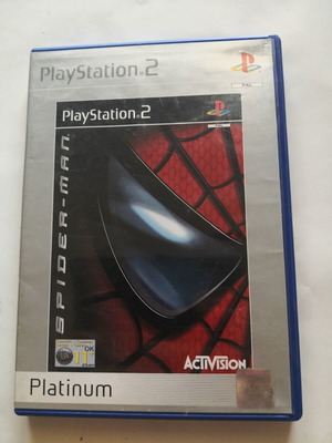 Spiderman PS2 game case without disc