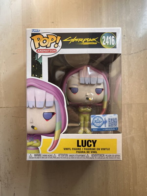 Lucy Funko Pop Cyberpunk Edgerunners vinyl figure like new