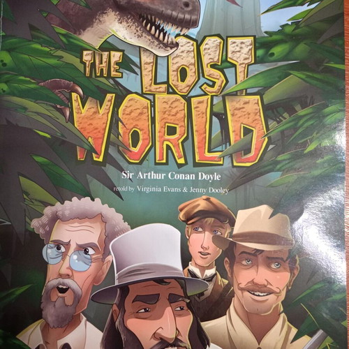 The Lost World book for English practice new