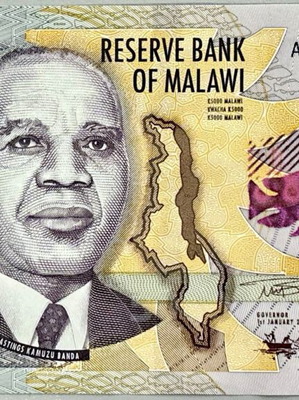 Νομίσμα 5000 Kwacha Malawi 2022 καινούργιο