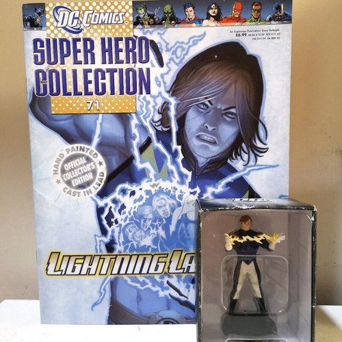 Eaglemoss DC Superhero Lightning Lad #71 figure new, metal