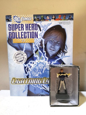 Eaglemoss DC Superhero Lightning Lad #71 figure new, metal