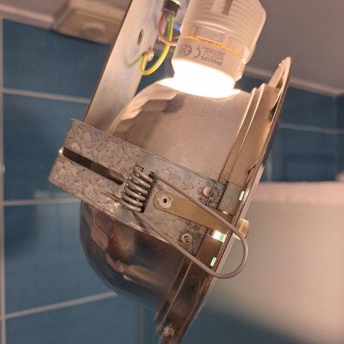 Recessed ceiling lights Φ185 used, set of 7 pieces