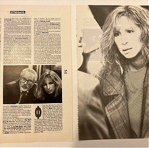 Barbra Streisand από περιοδικό ΠΟΠ & ΡΟΚ Σε καλή κατάσταση Τιμή 3 Ευρώ