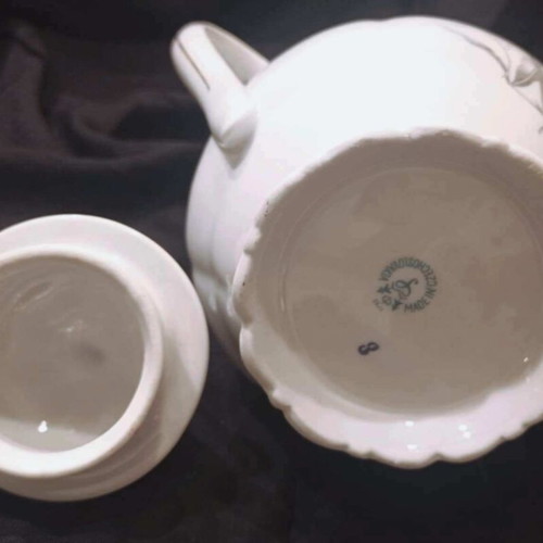Haas & Czjzek 1792 vintage porcelain coffee set like new