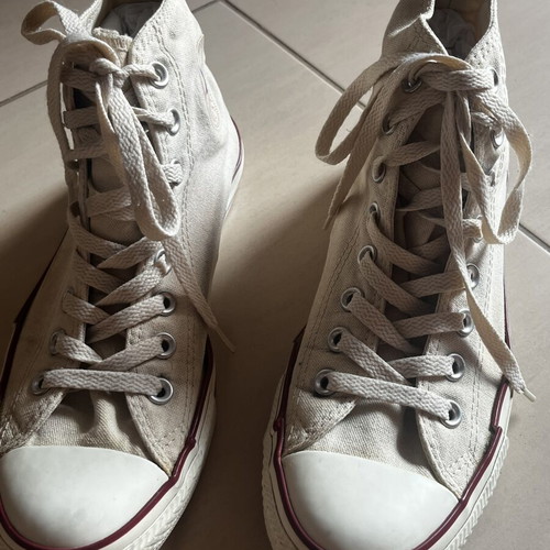 Converse sneakers, beige, size 40
