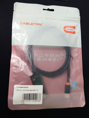 Mini DisplayPort to HDMI M/M Cable 1m new