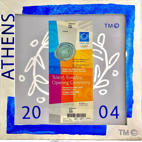 Athens 2004 Olympic Games VIP Opening Ceremony Ticket new