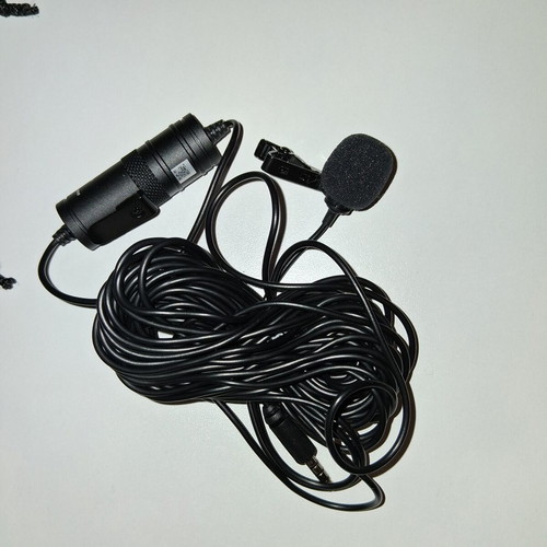 Boya BY-M1 Condenser Microphone Clip On for Camera, New