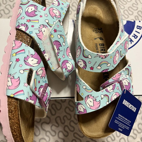 Birkenstock sandals size 35 brand new, multicolor