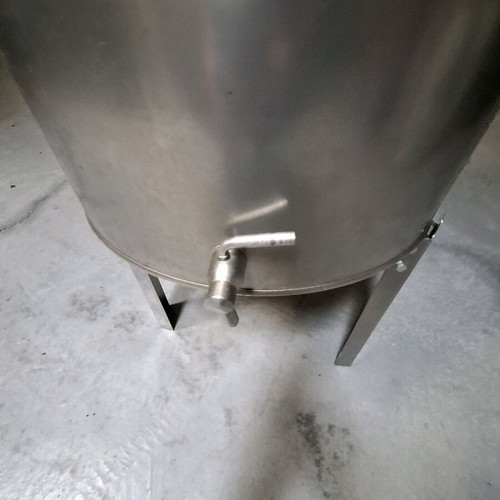 Ladousa 100 l new, stainless steel oil container