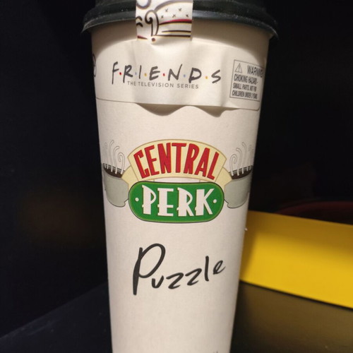 Friends Puzzle Coffee Cup Central Perk new