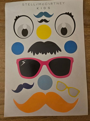 Stella McCartney collectible stickers new