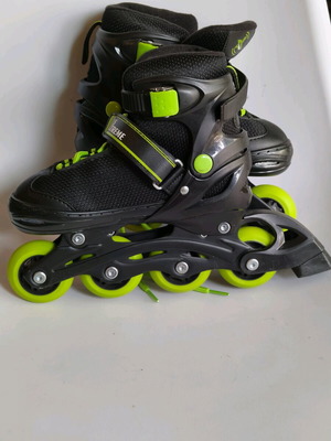 Inline rollers NJ/NA 0321 Nils Extreme adjustable skates like new