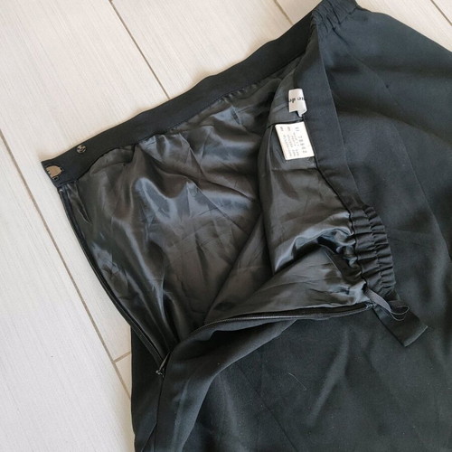 Women's Vintage Pleated Skirt Black Like New XS/S