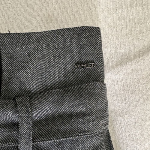 Amy Gee grey skirt with belt