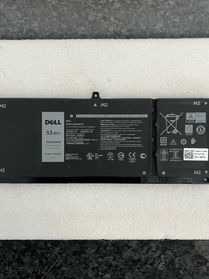 Dell Laptop Battery H5CKD 53Wh used for Latitude 3510, non-functional