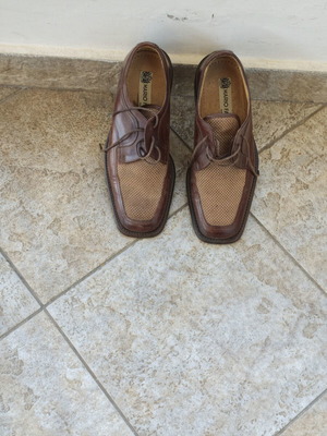 Mario Fagni shoes, brown, size 41