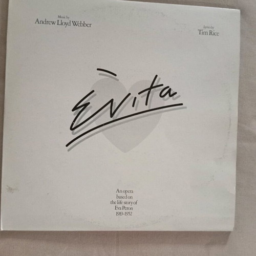 Evita double album like new from London theater