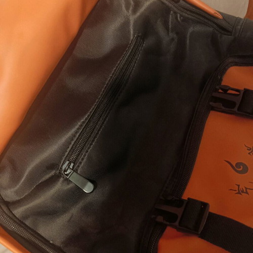 Naruto Konoha backpack like new with multiple compartments