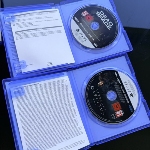 PS5 Horror Collection used with Dead Space, The Callisto Protocol & The Medium
