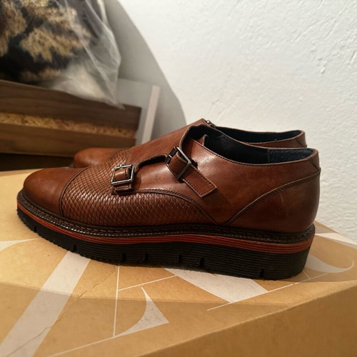 Don Juan leather men shoes like new brown