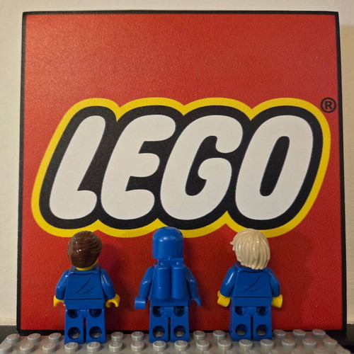 Lego 3 minifigures astronauts new