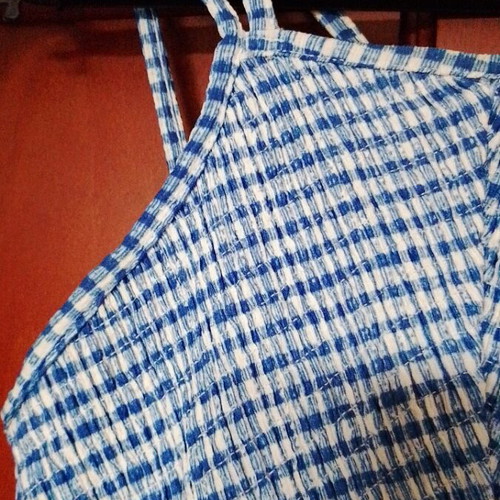 Zara dress for girls size 152, white and blue