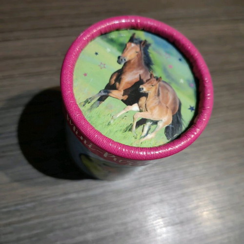 Mini Puzzle «Horse Friends» 60 pcs like new, circular, DIE SPIEGELBURG