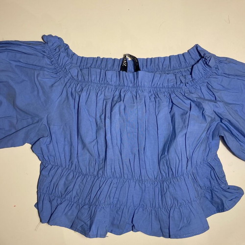 Zara blouse size S like new, blue
