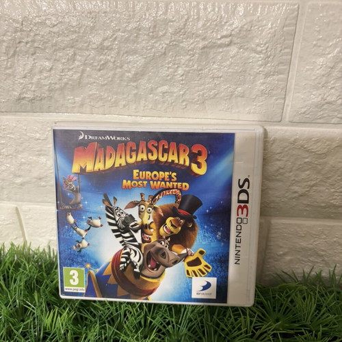 Madagascar 3 Europe’s Most Wanted Nintendo 3DS game used