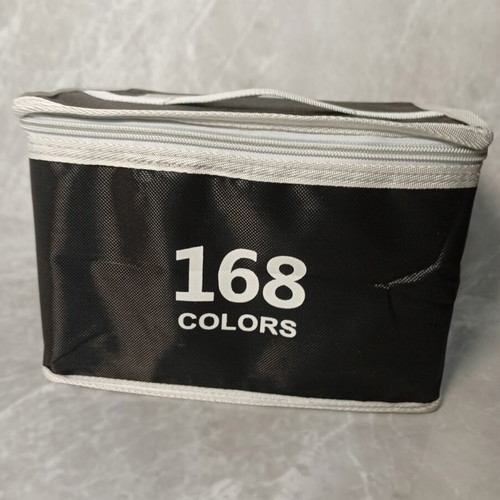 168 Colours Dual Tip Marker Set