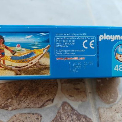 Playmobil 4861 Woman with Hammock Summer Fun new sealed