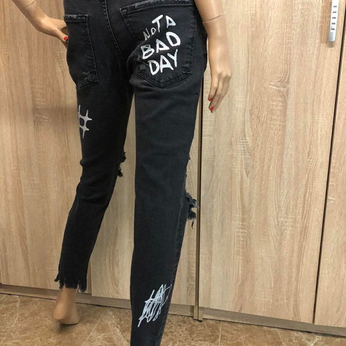 Παντελόνι Bershka Skinny σαν καινούργιο, μέγεθος S/M, μαύρο