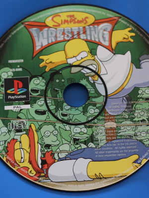 The Simpsons Wrestling PlayStation 1 употребявана, само дискът