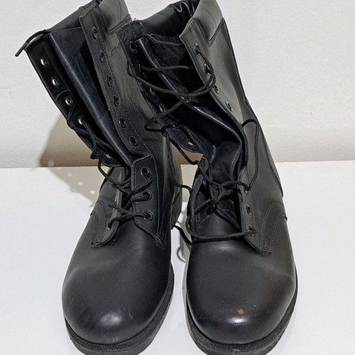 Genuine leather army boots new, size 43