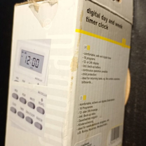 Goobay Digital Timer new with box and instructions